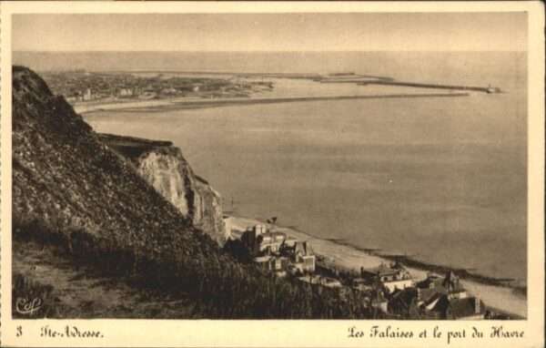Sainte-Adresse Falaises Port Havre