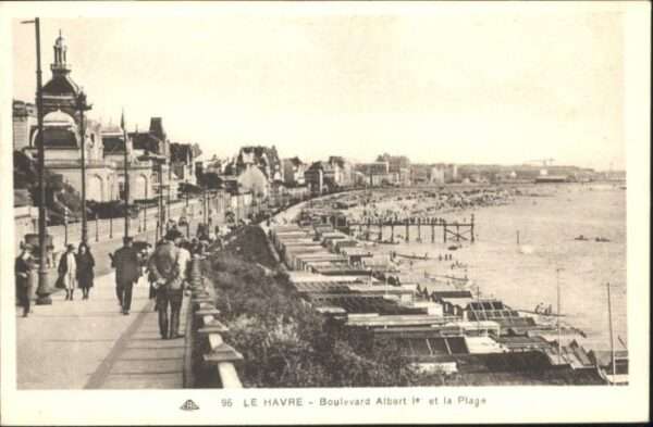 Le Havre Boulevard Albert Plage