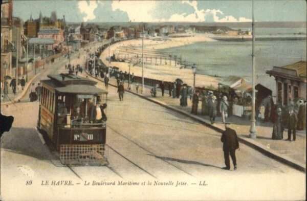 Le Havre Boulevard Maritime Nouvelle Jetee Stras