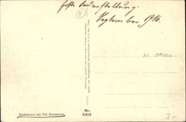 Douaumont Hardaumont Fort – Bild 2