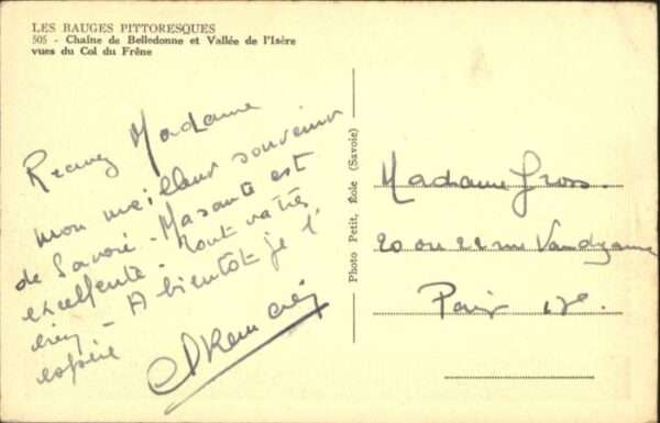 Saint-Pierre-d Albigny Col Frene Chaine Belledonne Vallee l'Is – Bild 2