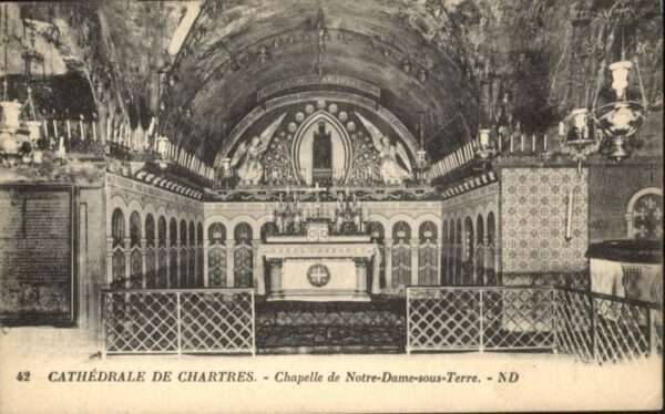 Chartres 28 Chartres Cathedrale Chapelle Notre-Dame