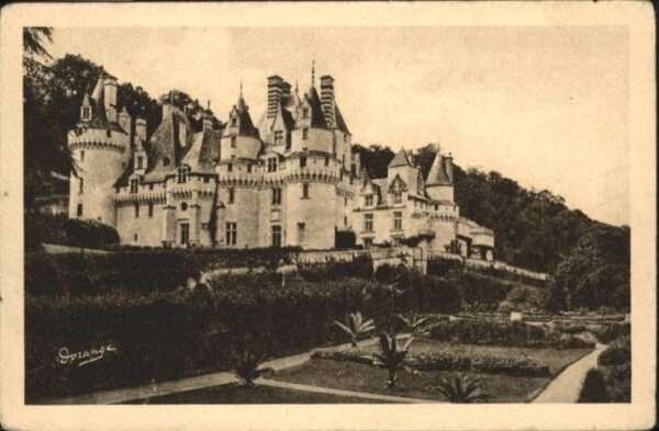 Rigny-Usse Schloss Terrasses Jardin Chateau