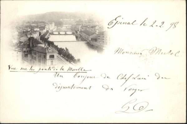 Epinal Vosges Epinal [handschriftlich]