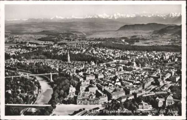 Bern BE Bern Fliegeraufnahme