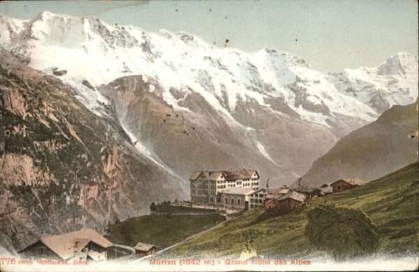 Muerren BE Mürren Grand Hotel des Alpes
