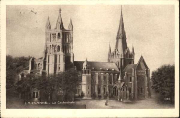 Lausanne VD Lausanne Kathedrale