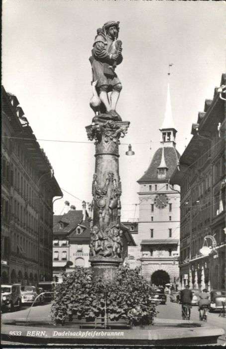 Bern BE Bern Dudelsackpfeiferbrunnen