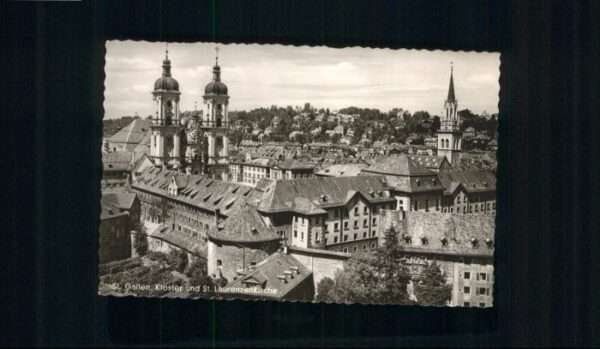 St Gallen SG St_Gallen Kloster St Laurenzen Kirche