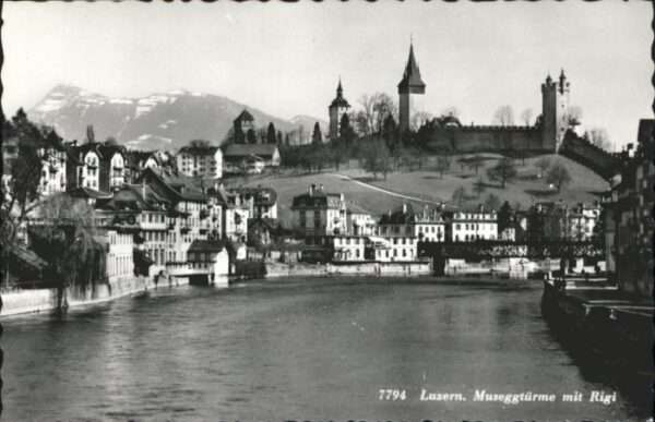 Luzern LU Luzern Museggtürme Rigi