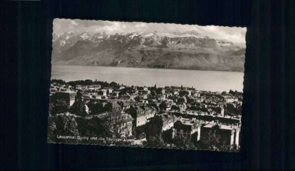 Lausanne VD Lausanne Savoyer Alpen