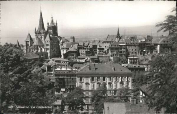 Lausanne VD Lausanne Kathedrale