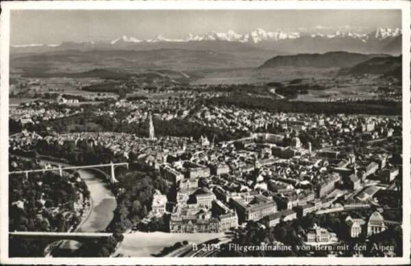 Bern BE Bern Fliegeraufnahme