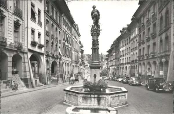 Bern BE Bern Gerechtigkeitsgasse Brunnen