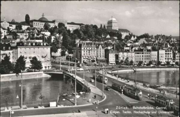 Zuerich ahnhofbrücke Schule Universität *