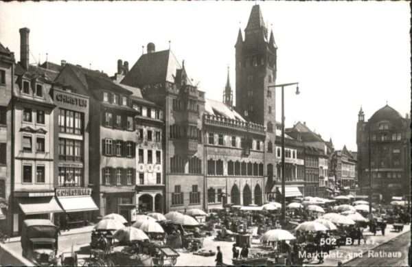 Basel BS Basel Marktplatz Rathaus
