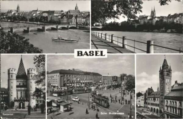 Basel BS Basel Spalentor Mustermesse Rathaus