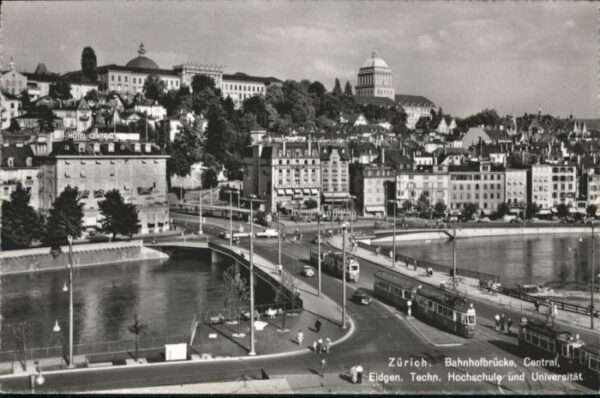 Zuerich ahnhofbrücke Schule Universität *