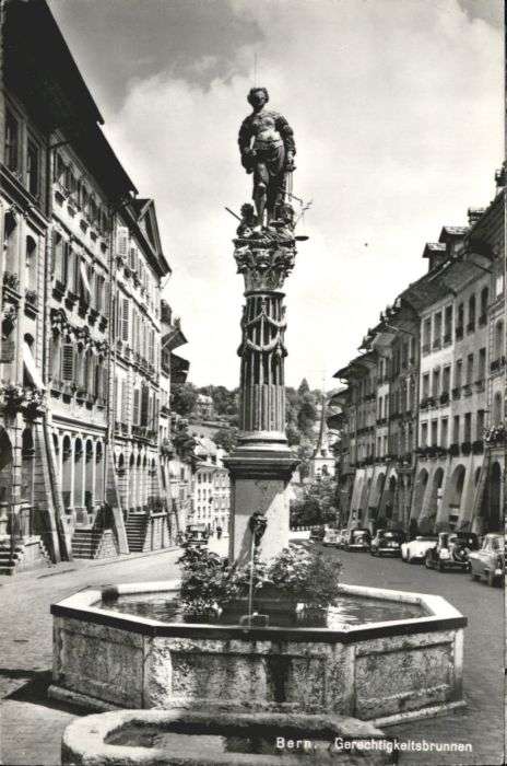 Bern BE Bern Gerechtigkeitsbrunnen