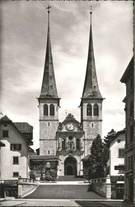 Luzern LU Luzern Hof Kirche
