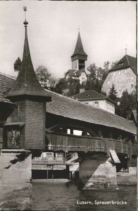 Luzern LU Luzern Spreuerbrücke