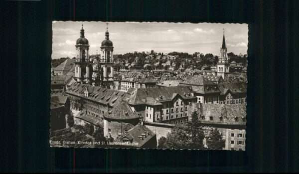 St Gallen SG St_Gallen Kloster St Laurenzen Kirche