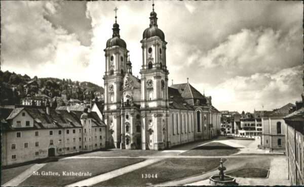 St Gallen SG St_Gallen Barock Kathedrale