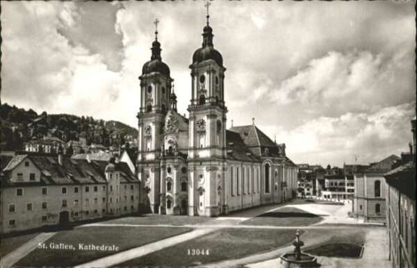 St Gallen SG St_Gallen Barock Kathedrale