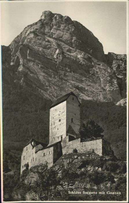 Gonzen Schloss Sargans
