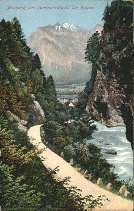 Bad Ragaz Ragatz Bad_Ragaz Taminaschlucht