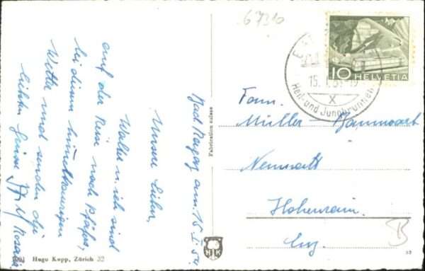 Bad Ragaz Ragatz Bad_Ragaz Ruine Freudenberg – Bild 2