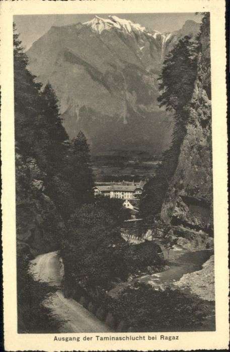 Bad Ragaz Ragatz Bad_Ragaz Taminaschlucht