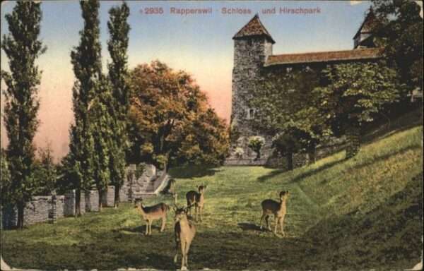 Rapperswil SG Rapperswil Schloss Hirschpark