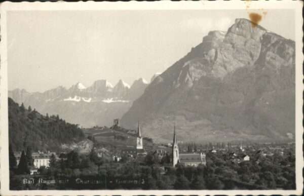 Bad Ragaz Ragatz Bad_Ragaz Churfürsten Gonzen