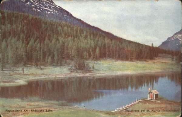 St Moritz GR St_Moritz Statzersee
