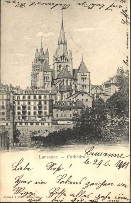 Lausanne VD Lausanne Kathedrale