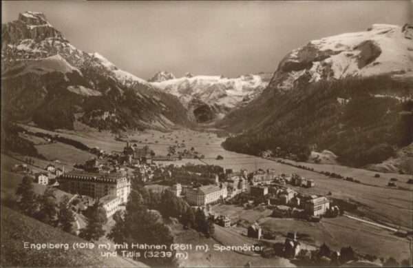 Engelberg OW Engelberg Hahnen Spannörter Titlis
