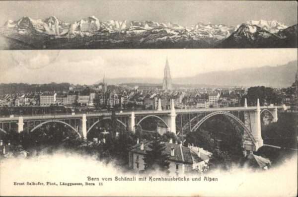 Bern BE Bern Schänzli Kornhausbrücke x