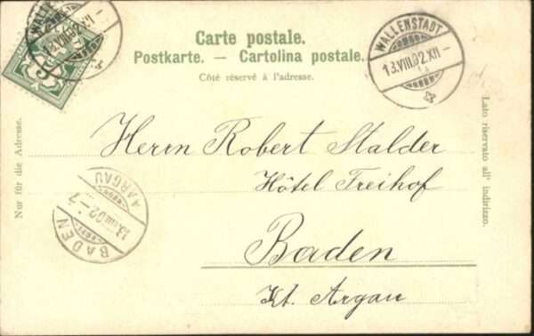 Baden AG Baden Schloss Schartenfels – Bild 2