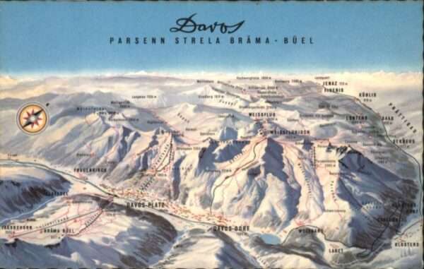 Davos GR Davos Parsenn Stela Bräma Büel Fliegera