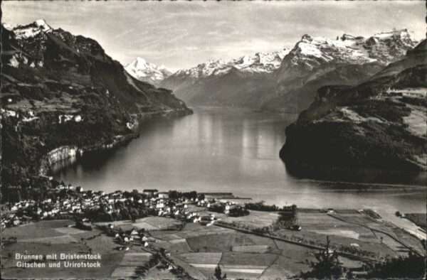 Brunnen SZ Bristenstock Gitschen Urirotstock