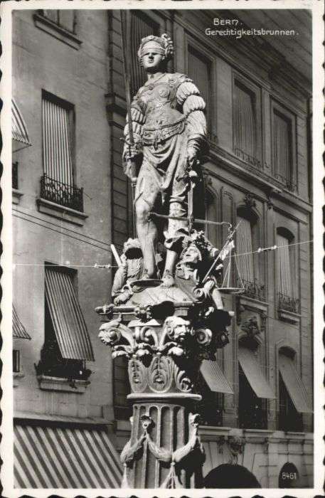 Bern BE Bern Gerechtigkeitsbrunnen