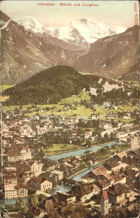 Interlaken BE Interlaken Mönch Jungfrau