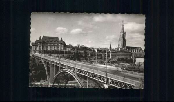 Bern BE Bern Kirchenfeldbrücke Münster Casino *
