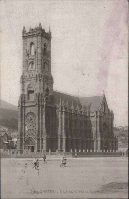 Neuchatel NE Neuchatel Kathedrale