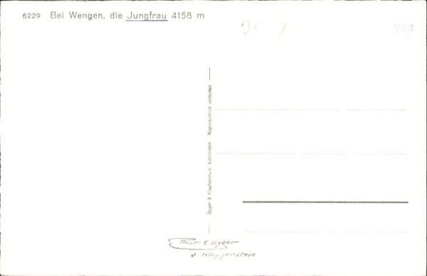 Wengen  BE Wengen Jungfrau – Bild 2