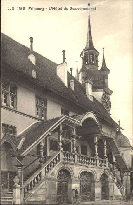 Fribourg FR Fribourg Hotel du Gouvernement