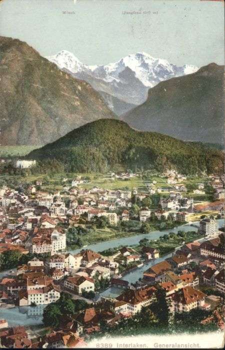 Interlaken BE Interlaken Mönch Jungfrau