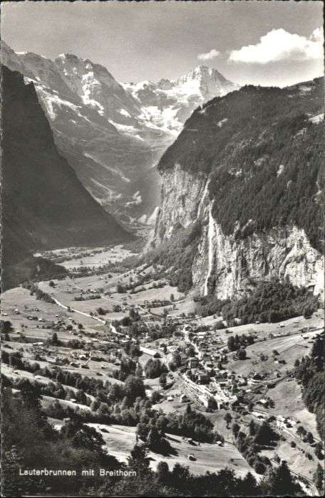 Lauterbrunnen BE Lauterbrunnen Breithorn