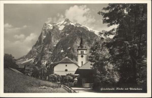 Grindelwald Wetterhorn Kirche